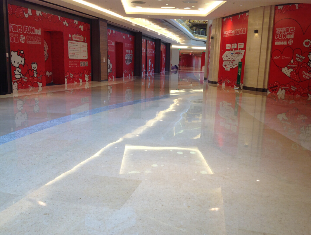 歡樂海岸購物廣場石材護(hù)理