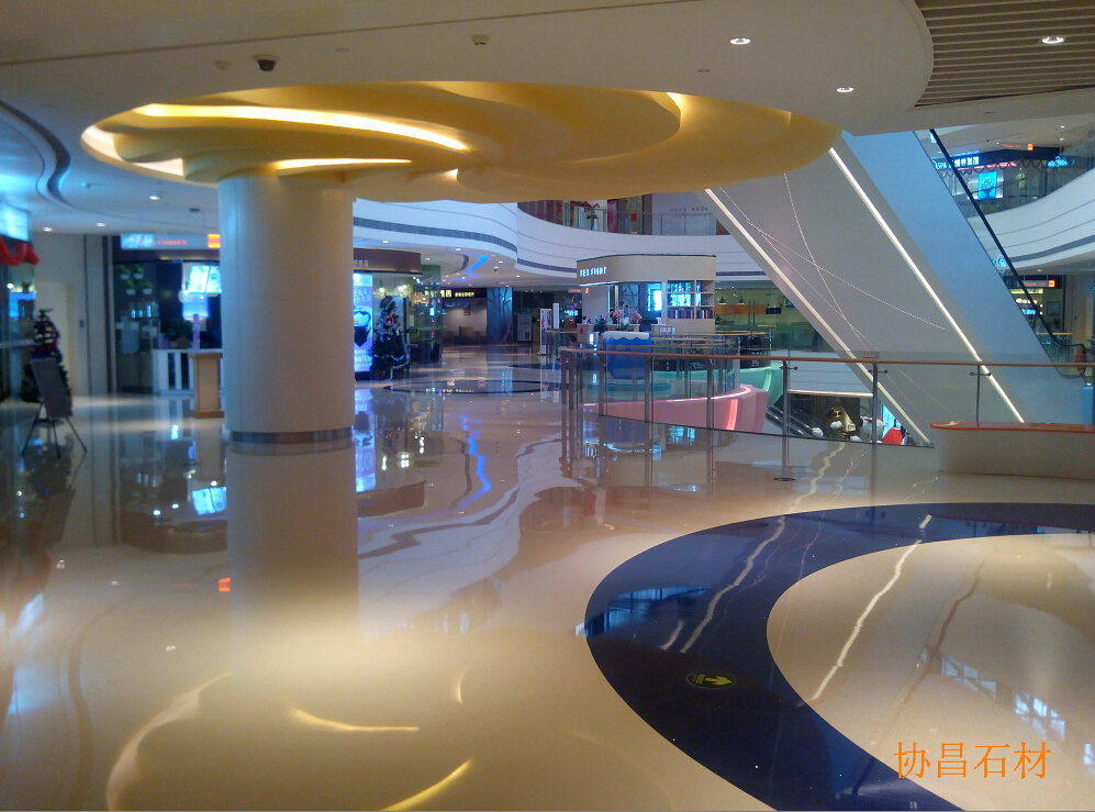 益田假日天地石材養(yǎng)護(hù)效果